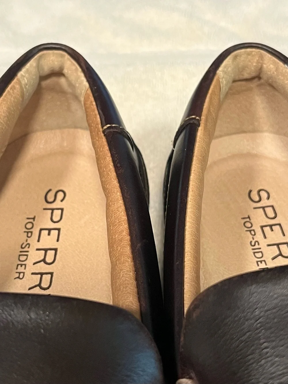 NEW Sperry TopSider Mens Sz 9.5 Hampden Venetian Dark Brown Leather Loafer